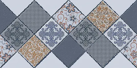 Wzorzyste kafelki ceramiczne