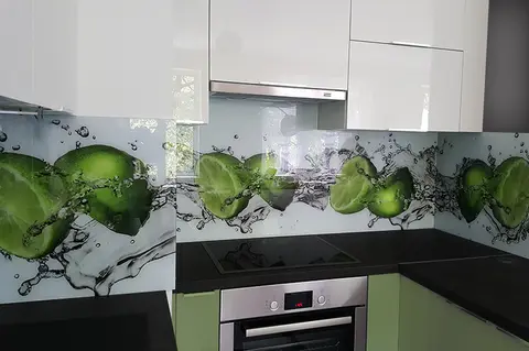 Szklo Do Kuchni Limonki Woda